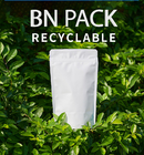 कॉफी पैकेजिंग चाय पैकेजिंग के लिए कस्टम मुद्रित स्टैंड अप ज़िप लॉक प्लास्टिक बैग रीसाइक्टेबल पाउच